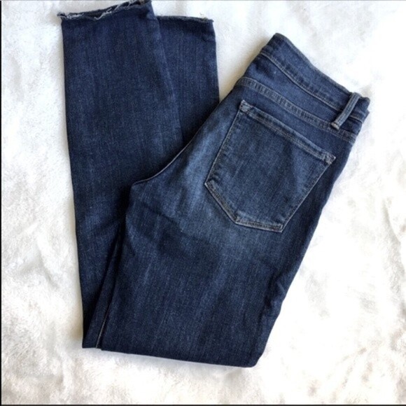 FRAME Denim Le Skinny‎ de Jeanne Jeans 26 Winter High Waist High Boots Comfy - Picture 3 of 12